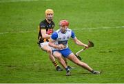 16 March 2024; Calum Lyons of Waterford in action against Shane Murphy of Kilkenny during the Allianz Hurling League Division 1 Group A match between Waterford and Kilkenny at Walsh Park in Waterford. Photo by Seb Daly/Sportsfile