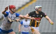 16 March 2024; Huw Lawlor of Kilkenny in action against Jack Fagan of Waterford during the Allianz Hurling League Division 1 Group A match between Waterford and Kilkenny at Walsh Park in Waterford. Photo by Seb Daly/Sportsfile