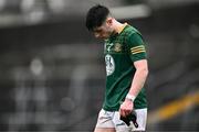 16 March 2024; Brian O'Halloran of Meath reacts after his side's defeat in the Allianz Football League Division 2 match between Meath and Cork at Páirc Tailteann in Navan, Meath. Photo by Ben McShane/Sportsfile