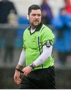 16 March 2024; Referee David Hurson during the 2024 Lidl All-Ireland Junior Post-Primary Schools Junior B Championship final between Presentation College Headford, Galway and St Ronan’s College, Lurgan, Armagh at Mullahoran in Cavan. Photo by Stephen Marken/Sportsfile