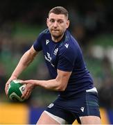 16 March 2024; Finn Russell of Scotland before the Guinness Six Nations Rugby Championship match between Ireland and Scotland at the Aviva Stadium in Dublin. Photo by Sam Barnes/Sportsfile