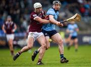 16 March 2024; Adam Ennis of Westmeath is tackled by Cian O'Sullivan of Dublin during the Allianz Hurling League Division 1 Group B match between Dublin and Westmeath at Parnell Park in Dublin. Photo by Tom Beary/Sportsfile