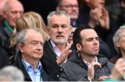 16 March 2024; Iar Uachtarán Chumann Lúthchleas Gael Larry McCarthy in attendance during the Guinness Six Nations Rugby Championship match between Ireland and Scotland at the Aviva Stadium in Dublin. Photo by Sam Barnes/Sportsfile
