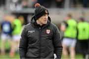 16 March 2024; Armagh manager Kieran McGeeney before the Allianz Football League Division 2 match between Armagh and Cavan at BOX-IT Athletic Grounds in Armagh. Photo by Oliver McVeigh/Sportsfile
