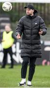 16 March 2024; Athlone Town head coach Ciarán Kilduff during the SSE Airtricity Women's Premier Division match between Bohemians and Athlone Town at Dalymount Park in Dublin. Photo by Jussi Eskola/Sportsfile