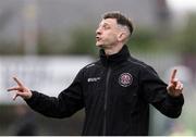 16 March 2024; Bohemians manager Ken Kiernan during the SSE Airtricity Women's Premier Division match between Bohemians and Athlone Town at Dalymount Park in Dublin. Photo by Jussi Eskola/Sportsfile