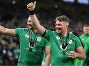 16 March 2024; Peter O’Mahony of Ireland after the Guinness Six Nations Rugby Championship match between Ireland and Scotland at the Aviva Stadium in Dublin. Photo by Sam Barnes/Sportsfile