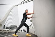 19 March 2024; Ambassador Dean Rock in attendance at the announcement of A&L Goodbody’s title sponsorship of Athletics Ireland’s ALG5K Corporate Team Challenge, formerly GT5K, in Dublin City Centre on September 10th, 2024. Photo by Sam Barnes/Sportsfile