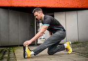 19 March 2024; Ambassador Dean Rock in attendance at the announcement of A&L Goodbody’s title sponsorship of Athletics Ireland’s ALG5K Corporate Team Challenge, formerly GT5K, in Dublin City Centre on September 10th, 2024. Photo by Sam Barnes/Sportsfile