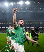 16 March 2024; Jack Conan of Ireland after the Guinness Six Nations Rugby Championship match between Ireland and Scotland at the Aviva Stadium in Dublin. Photo by Harry Murphy/Sportsfile