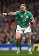 16 March 2024; Andrew Porter of Ireland during the Guinness Six Nations Rugby Championship match between Ireland and Scotland at the Aviva Stadium in Dublin. Photo by Harry Murphy/Sportsfile