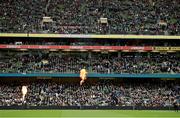 16 March 2024; Empty seats in the stands before the Guinness Six Nations Rugby Championship match between Ireland and Scotland at the Aviva Stadium in Dublin. Photo by Brendan Moran/Sportsfile