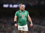 16 March 2024; Finlay Bealham of Ireland during the Guinness Six Nations Rugby Championship match between Ireland and Scotland at the Aviva Stadium in Dublin. Photo by Harry Murphy/Sportsfile