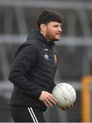 17 March 2024; Down selector Marty Clarke before the Allianz Football League Division 3 match between Westmeath and Down at TEG Cusack Park in Mullingar, Westmeath. Photo by Seb Daly/Sportsfile