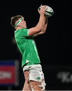 15 March 2024; Joe Hopes of Ireland during the U20 Six Nations Rugby Championship match between Ireland and Scotland at Virgin Media Park in Cork. Photo by Brendan Moran/Sportsfile