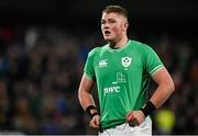 15 March 2024; Danny Sheahan of Ireland during the U20 Six Nations Rugby Championship match between Ireland and Scotland at Virgin Media Park in Cork. Photo by Brendan Moran/Sportsfile