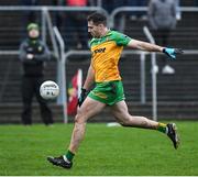 16 March 2024; Caolan McGonagle of Donegal during the Allianz Football League Division 2 match between Kildare and Donegal at Netwatch Cullen Park in Carlow. Photo by Matt Browne/Sportsfile