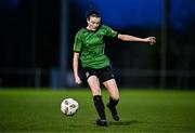 16 March 2024; Jetta Berrill of Peamount United during the SSE Airtricity Women's Premier Division match between Peamount United and Shelbourne at PRL Park in Greenogue, Dublin. Photo by Ben McShane/Sportsfile