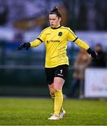 16 March 2024; Peamount United goalkeeper Niamh Reid Burke during the SSE Airtricity Women's Premier Division match between Peamount United and Shelbourne at PRL Park in Greenogue, Dublin. Photo by Ben McShane/Sportsfile