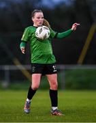 16 March 2024; Freya Healy of Peamount United during the SSE Airtricity Women's Premier Division match between Peamount United and Shelbourne at PRL Park in Greenogue, Dublin. Photo by Ben McShane/Sportsfile