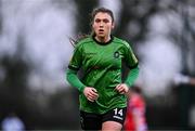 16 March 2024; Jessica Fitzgerald of Peamount United during the SSE Airtricity Women's Premier Division match between Peamount United and Shelbourne at PRL Park in Greenogue, Dublin. Photo by Ben McShane/Sportsfile