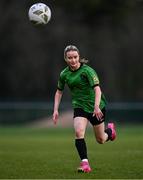 16 March 2024; Mia McGonnell of Peamount United during the SSE Airtricity Women's Premier Division match between Peamount United and Shelbourne at PRL Park in Greenogue, Dublin. Photo by Ben McShane/Sportsfile