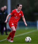 16 March 2024; Roma McLaughlin of Shelbourne during the SSE Airtricity Women's Premier Division match between Peamount United and Shelbourne at PRL Park in Greenogue, Dublin. Photo by Ben McShane/Sportsfile