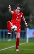 16 March 2024; Roma McLaughlin of Shelbourne during the SSE Airtricity Women's Premier Division match between Peamount United and Shelbourne at PRL Park in Greenogue, Dublin. Photo by Ben McShane/Sportsfile