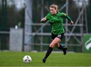 16 March 2024; Erica Burke of Peamount United during the SSE Airtricity Women's Premier Division match between Peamount United and Shelbourne at PRL Park in Greenogue, Dublin. Photo by Ben McShane/Sportsfile