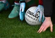 17 March 2024; A general view of a football before the Allianz Football League Division 1 match between Mayo and Derry at Hastings Insurance MacHale Park in Castlebar, Mayo. Photo by Piaras Ó Mídheach/Sportsfile