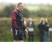 17 March 2024; Tullow RFC head coach Maurice Logue during the Bank of Ireland Provincial Towns Cup Second Round match between Tullow RFC and Athy RFC at Tullow RFC in Carlow. Photo by Matt Browne/Sportsfile