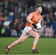 16 March 2024; Tiernan Kelly of Armagh during the Allianz Football League Division 2 match between Armagh and Cavan at BOX-IT Athletic Grounds in Armagh.