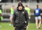 16 March 2024; Armagh manager Kieran McGeeney before the Allianz Football League Division 2 match between Armagh and Cavan at BOX-IT Athletic Grounds in Armagh.