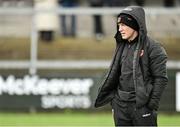 16 March 2024; Armagh manager Kieran McGeeney before the Allianz Football League Division 2 match between Armagh and Cavan at BOX-IT Athletic Grounds in Armagh.