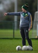17 March 2024; Kerry selector Anna Maria O'Donoghue before the Lidl LGFA National League Division 1 Round 6 match between Meath and Kerry at Donaghmore Ashbourne GAA Club in Ashbourne, Meath. Photo by Brendan Moran/Sportsfile