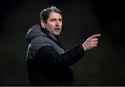15 March 2024; Derry City manager Ruaidhrí Higgins during the SSE Airtricity Men's Premier Division match between Bohemians and Derry City at Dalymount Park in Dublin. Photo by Stephen McCarthy/Sportsfile