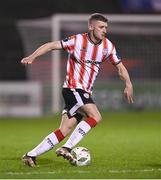 15 March 2024; Ronan Boyce of Derry City during the SSE Airtricity Men's Premier Division match between Bohemians and Derry City at Dalymount Park in Dublin. Photo by Stephen McCarthy/Sportsfile