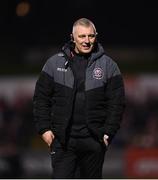 15 March 2024; Bohemians coach Trevor Croly during the SSE Airtricity Men's Premier Division match between Bohemians and Derry City at Dalymount Park in Dublin. Photo by Stephen McCarthy/Sportsfile