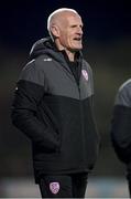 15 March 2024; Derry City assistant manager Paul Hegarty during the SSE Airtricity Men's Premier Division match between Bohemians and Derry City at Dalymount Park in Dublin. Photo by Stephen McCarthy/Sportsfile