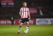 15 March 2024; Mark Connolly of Derry City during the SSE Airtricity Men's Premier Division match between Bohemians and Derry City at Dalymount Park in Dublin. Photo by Stephen McCarthy/Sportsfile