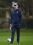 18 March 2024; Head coach Leo Cullen during a Leinster rugby squad training session at UCD in Dublin. Photo by Harry Murphy/Sportsfile