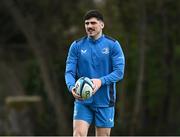 18 March 2024; Jimmy O'Brien during a Leinster rugby squad training session at UCD in Dublin. Photo by Harry Murphy/Sportsfile