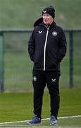 18 March 2024; Technical advisor Brian Kerr during a Republic of Ireland training session at the FAI National Training Centre in Abbotstown, Dublin. Photo by Stephen McCarthy/Sportsfile