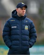 17 March 2024; Meath selector Ross Flynn before the Lidl LGFA National League Division 1 Round 6 match between Meath and Kerry at Donaghmore Ashbourne GAA Club in Ashbourne, Meath. Photo by Brendan Moran/Sportsfile