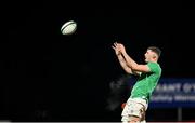 23 February 2023; Evan O’Connell of Ireland during the U20 Six Nations Rugby Championship match between Ireland and Wales at Virgin Media Park in Cork. Photo by Brendan Moran/Sportsfile