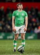 23 February 2023; Jack Murphy of Ireland during the U20 Six Nations Rugby Championship match between Ireland and Wales at Virgin Media Park in Cork. Photo by Brendan Moran/Sportsfile