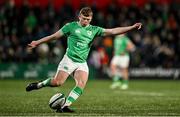 23 February 2023; Jack Murphy of Ireland during the U20 Six Nations Rugby Championship match between Ireland and Wales at Virgin Media Park in Cork. Photo by Brendan Moran/Sportsfile