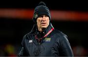 1 March 2024; Zebre defence coach Richard Hodges before the United Rugby Championship match between Munster and Zebre Parma at Virgin Media Park in Cork. Photo by Brendan Moran/Sportsfile