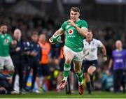 16 March 2024; Garry Ringrose of Ireland during the Guinness Six Nations Rugby Championship match between Ireland and Scotland at the Aviva Stadium in Dublin. Photo by Sam Barnes/Sportsfile