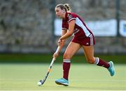 17 March 2024; Siofra O'Brien of Loreto HC during the Jacqui Potter Cup final match between UCD LHC and Loreto HC at Three Rock Rovers Hockey Club in Rathfarnham, Dublin. Photo by Tyler Miller/Sportsfile